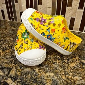 Native Jefferson Sugarlite Robot Sandals Shoes - Robuddies Toddler Sz C5